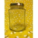 16oz Oval-Hexagon Jar with Lids